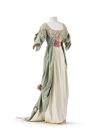 Zweiteiliges Abendkleid ›Boissy‹. Jeanne Paquin, Paris, 1912.