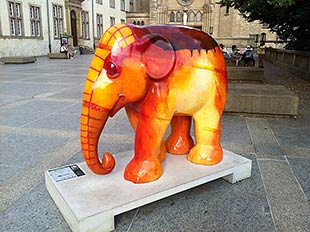 Elefant im Feuer - Luxemburg
