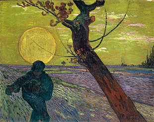 Sämann. Vincent van Gogh. 1888