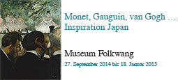 Monet, Gauguin van Gogh ... Inspiration Japan. Museum Folkwang 2014
