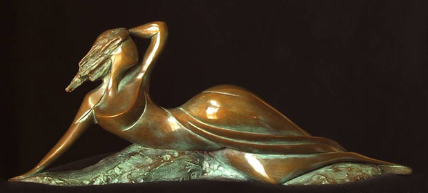 Bronzeskulptur Jeandot