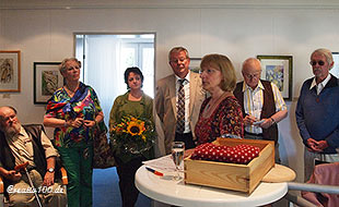 Laudatio in der Märkischen Bank in Breckerfeld