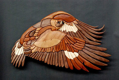 Intarsie Adler - Golden Eagle