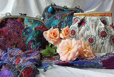 Handtaschen - textile Kunstwerke