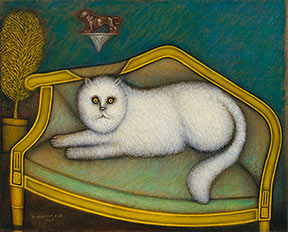 Morris Hirshfield (1872-1942). Angora Cat, 1937-39