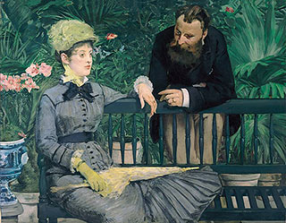 Edouard Manet. Im Wintergarten, 1878/79